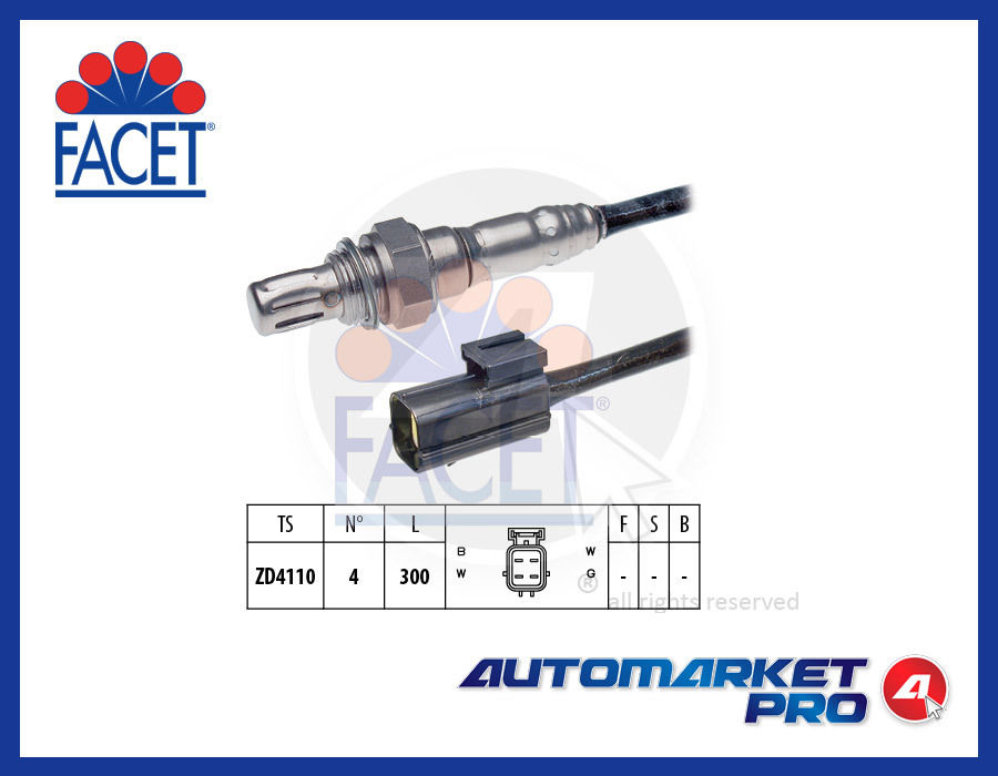 NISSAN NOTE 1.4 CR14DE 65 KW SONDA LAMBDA PER CODICI ORIGINALI 22690-ED000