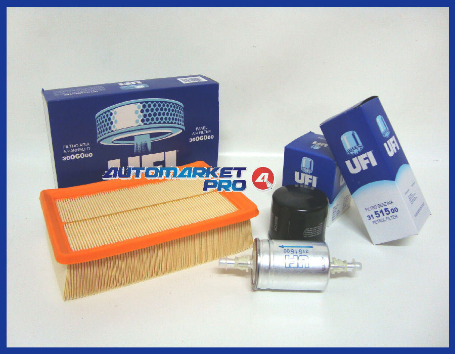 KIT FILTRI TAGLIANDO ALFA ROMEO 146 1.4 1.6 I TWIN SPARK BENZINA 1400 1600