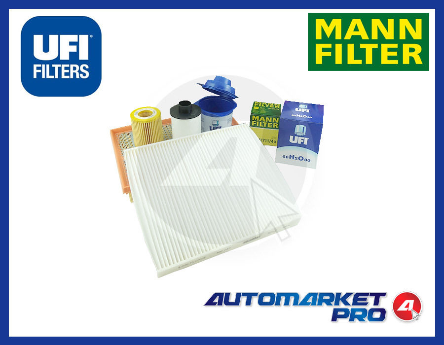 KIT FILTRI TAGLIANDO OPEL ZAFIRA 1.9 1900 CDTI OLIO GASOLIO CLIMA ARIA MANN UFI