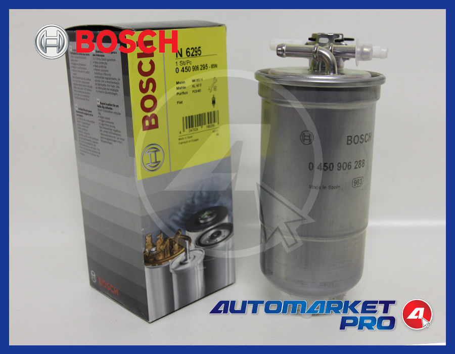 0450906295 FILTRO GASOLIO BOSCH AUDI A3 A4 A6 1.9 2.0 TDI DIESEL TAGLIANDO AVANT