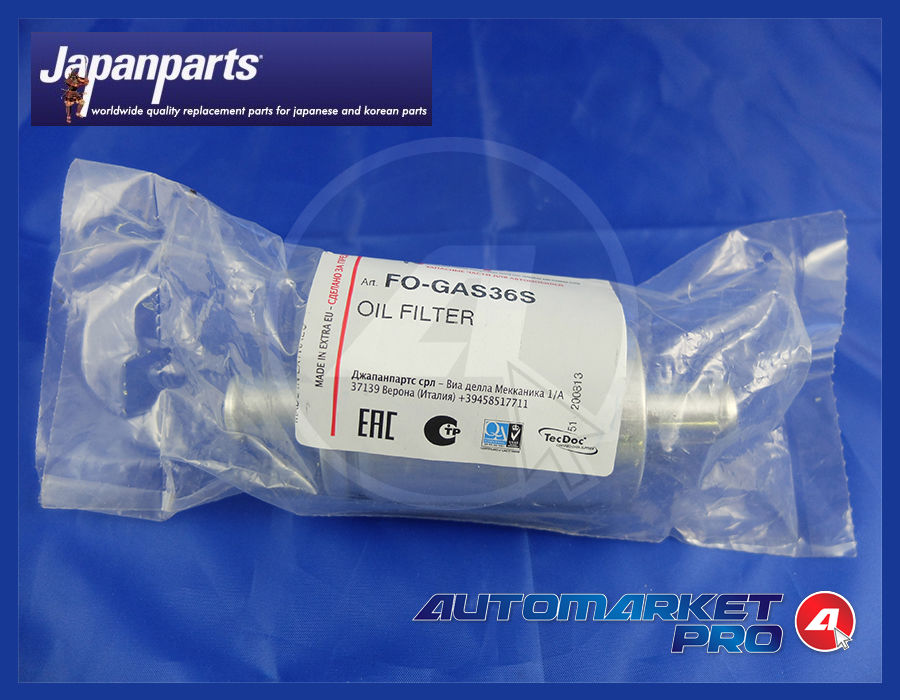 FILTRO JAPANPARTS PER LANDIRENZO IMPIANTO GPL GAS METANO FO-GAS36S