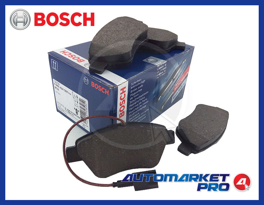 PASTIGLIE FRENO BOSCH ANTERIORI FIAT DOBLO' 1.3 1300 1.9 1900 JTD DIESEL 2005 >