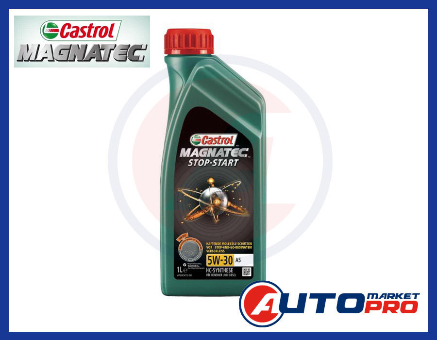 OLIO MOTORE CASTROL MAGNATEC 5W30 A1 A5 STOP START ACEA A1/B1 ECOBOOST FORD