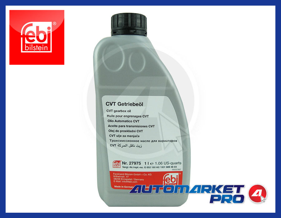 FEBI 27975 OLIO ATF GIALLO PER CAMBIO AUTOMATICO SEQUENZIALE VW MULTITRONIC CVT