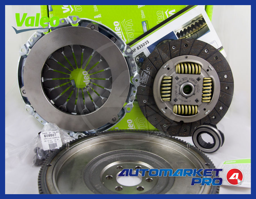 KIT FRIZIONE CON VOLANO MOTORE VW GOLF 5 V 1.9 TDI DIESEL 1900 VALEO 835035 4PZ