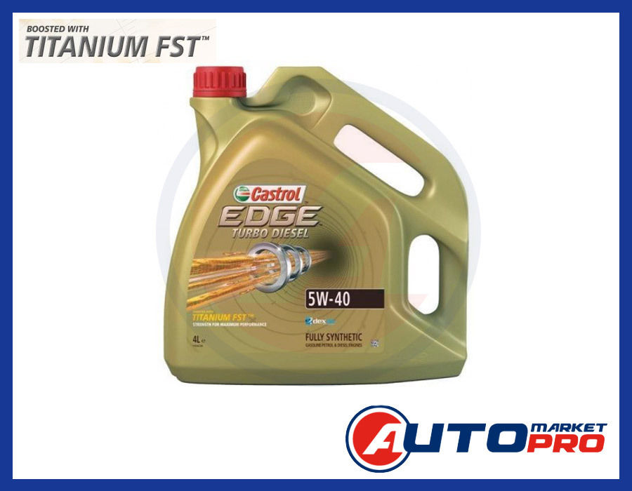 4 LITRI OLIO MOTORE CASTROL EDGE 5W40 TITANIUM LONGLIFE 04 VW 504.00 MB 229.31